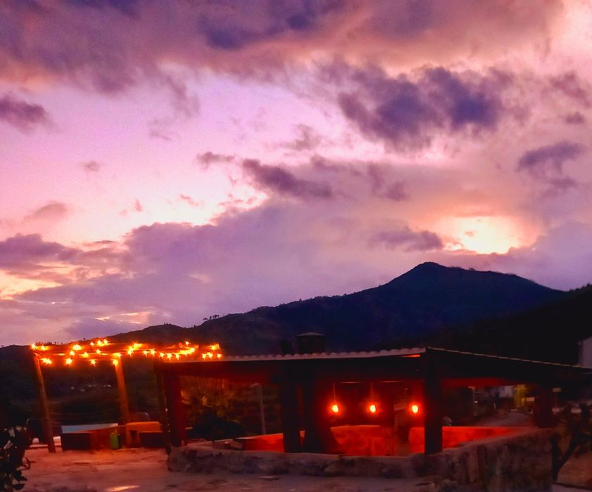 Casa de campo familiar com piscina