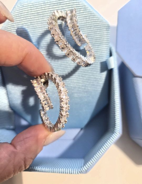 Сережки Swarovski matrix