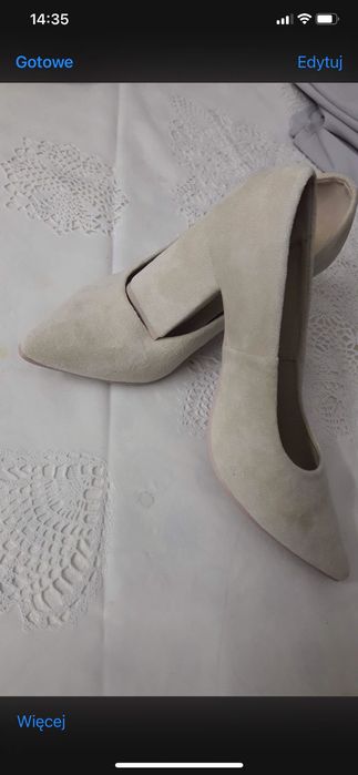 Buty damskie na obcasie