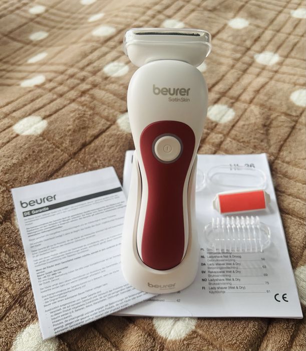 Жіноча водонепроникна електробритва Beurer Satin Skin HL 36