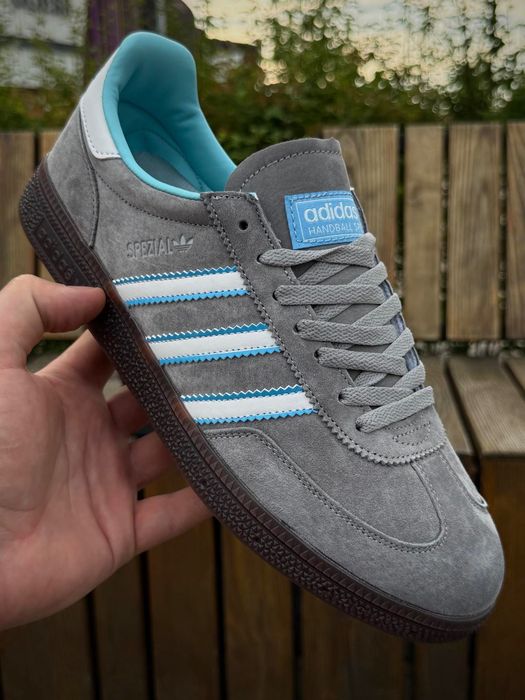 Чоловічі літні кросівки Adidas Spezial Handball 41 42 43 44 45  натуральна шкіра та замша! Мужские кроссовки адидас