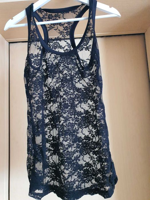 Koszulka koronka bokserka s