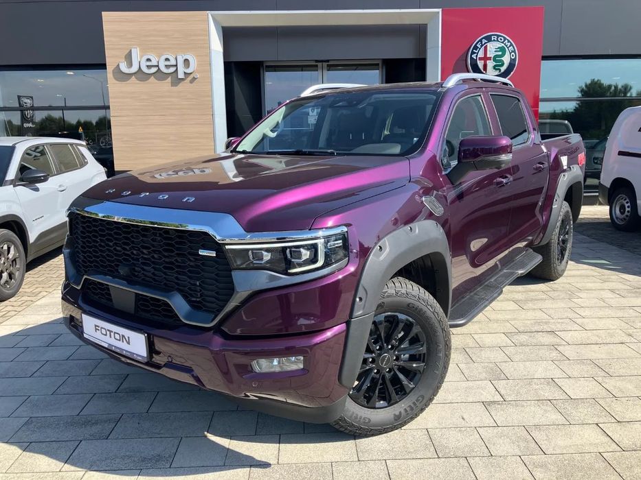 FOTON TUNLAND V V9 5 Lat Gwarancji Wentyl. Skóry Kamery 360 Blokady Pickup Ram Ranger
