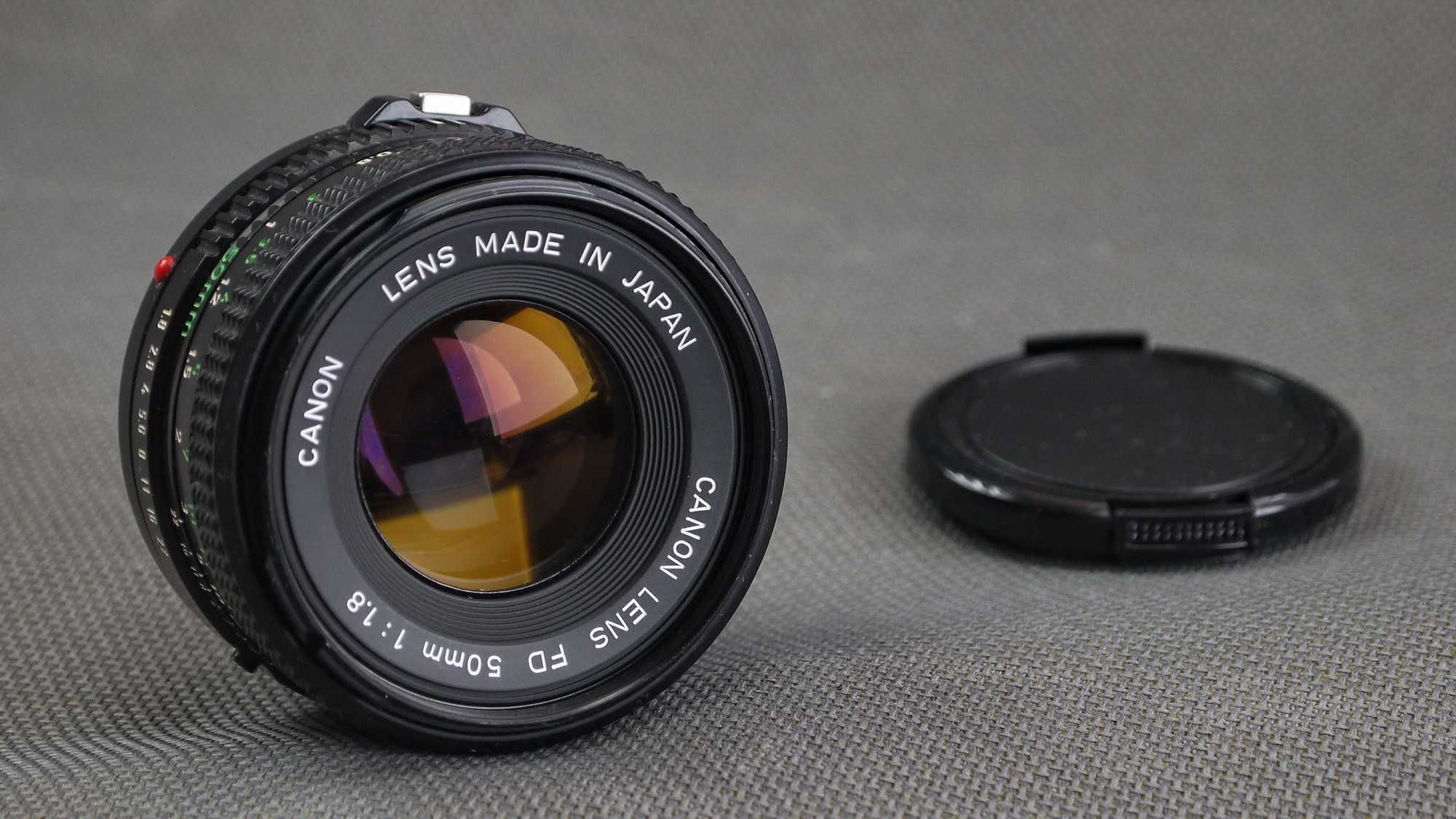Фотообъектив Canon FD 50mm f/1.8 Ф52мм: 1 500 грн. - Об'єктиви Харків ...