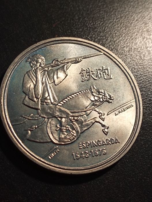 200 escudos 1993 - Primeira Espingarda - IV Série dos Descobrimentos