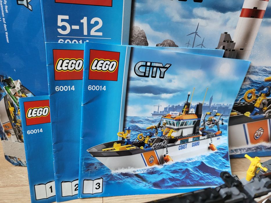 Lego city 60014 straż przybrzeżna