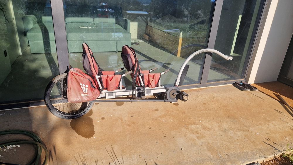 Weehoo Teo atrelado de bicicleta para crianças