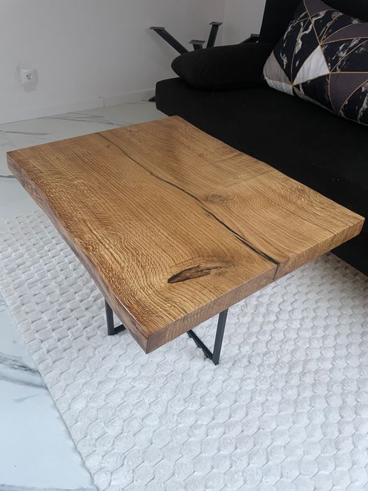 Stolik dębowy lite drewno