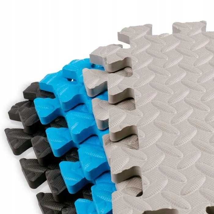 Mata do ćwiczeń do siłowni domu 6szt puzzle ochronne 60x60 cm