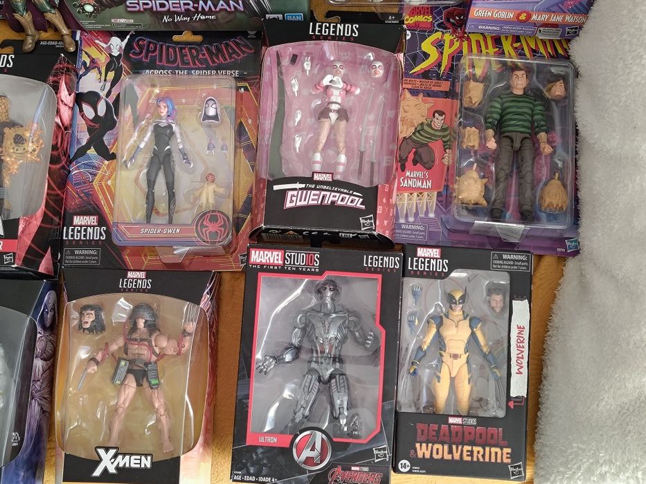 Marvel Legends Hasbro Dr Doom SpiderMan Goblin Rhino Mysterio Kraven