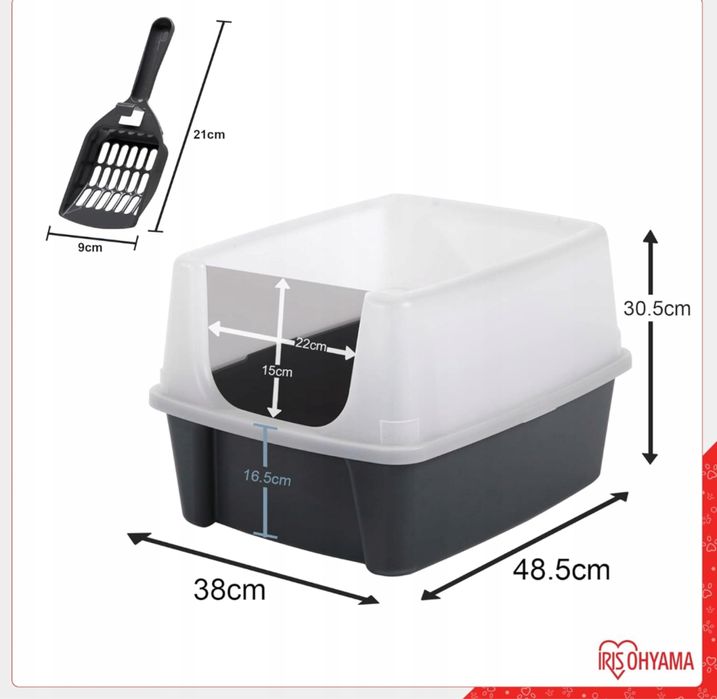 Nowa ‼️ KUWETA • IRIS • OHYAMA 48,5x30,5x38cm