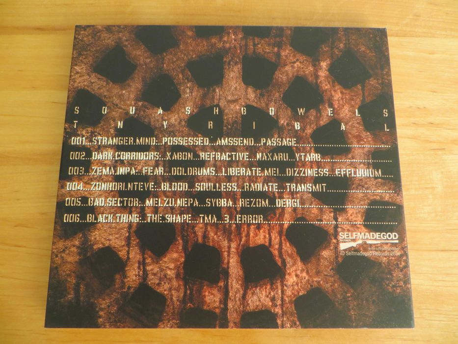 Squash Bowels - tnyribal Cd Digipak
