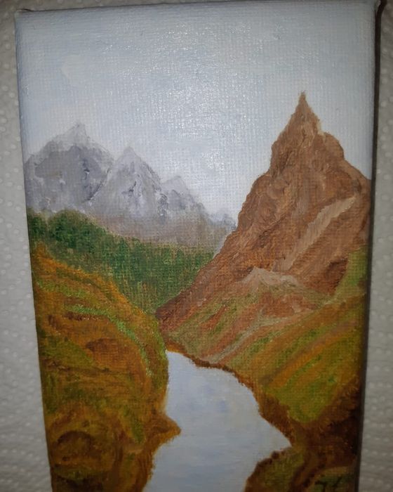 Pintura, Tela 10 x 15, Óleo.
Painting, Canvas 10 x 15, Oil.