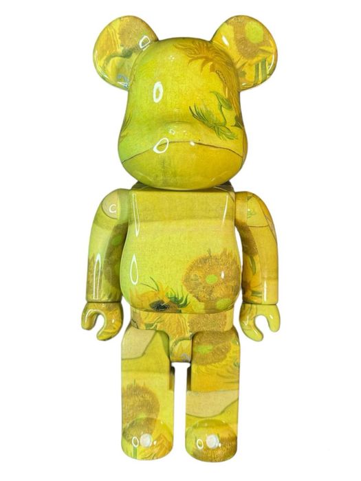 BearBrick SunFlowers 28cm (бірбрік) колекційна іграшка