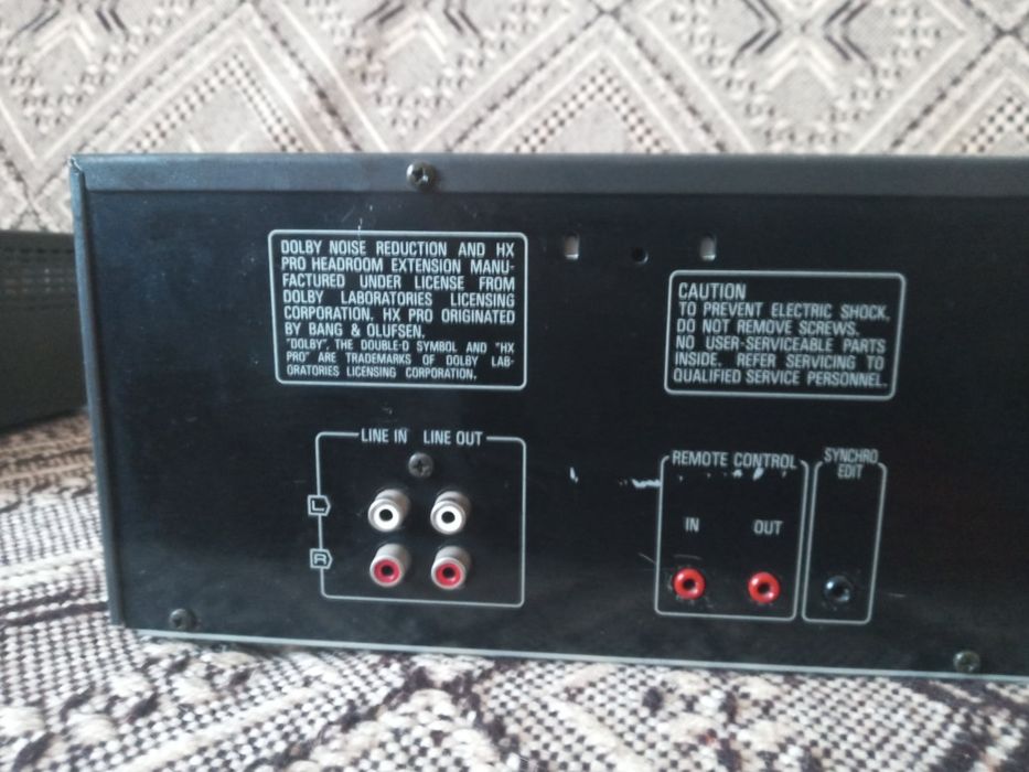 Magnetofon kasetowy Technics RS-TR265 czarny