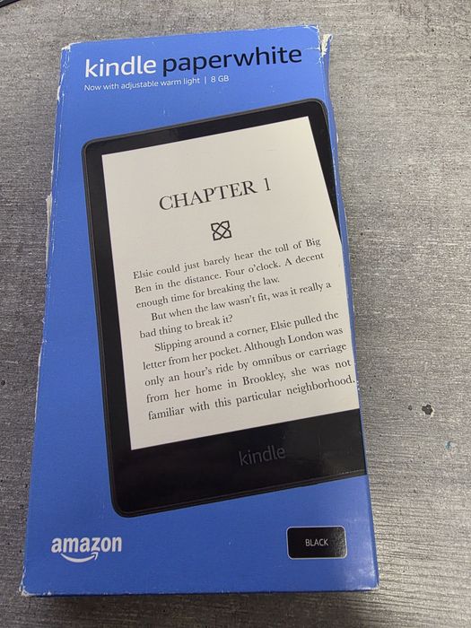 Kindle Paperwhite 2022. 11 покоління. Новий. Чорний. 8гб. Гарантія