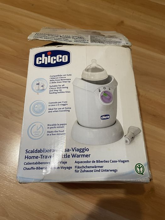 Підігрівач для пляшечок для дому та подорожі Chicco