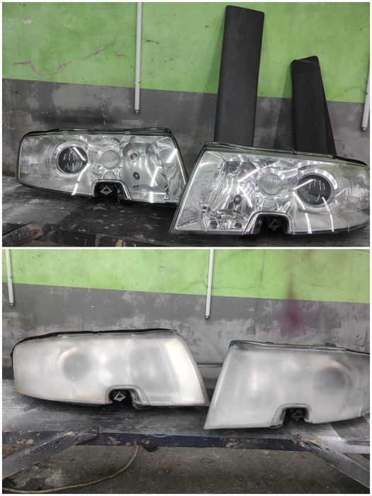 Поліровка фар, лакування фар