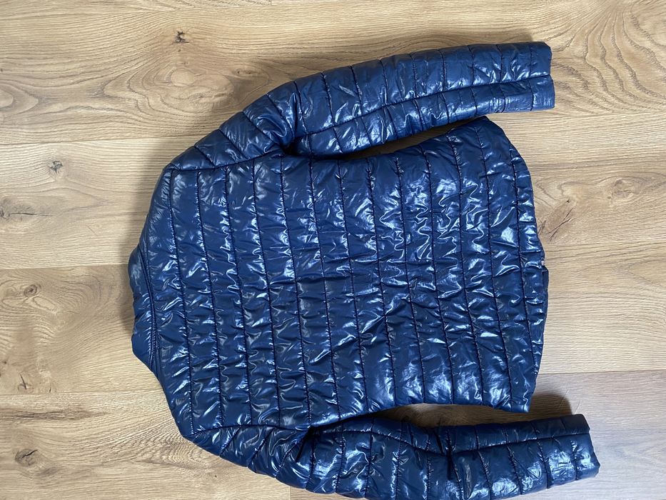 Granatowa pikowana kurtka rozmiar 34/XS