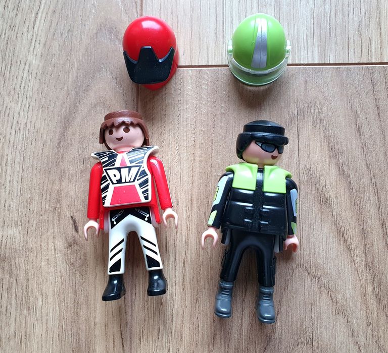 Playmobil - Ludziki 2 sztuki kierowca motocyklista