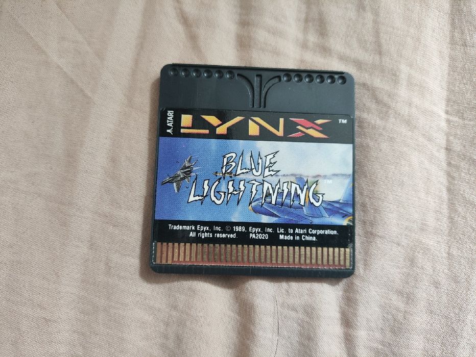 Blue Lightning Atari Lynx sprawna
