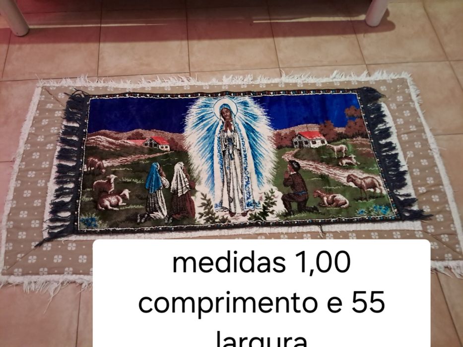 Tapete nossa senhora e os pastorinhos