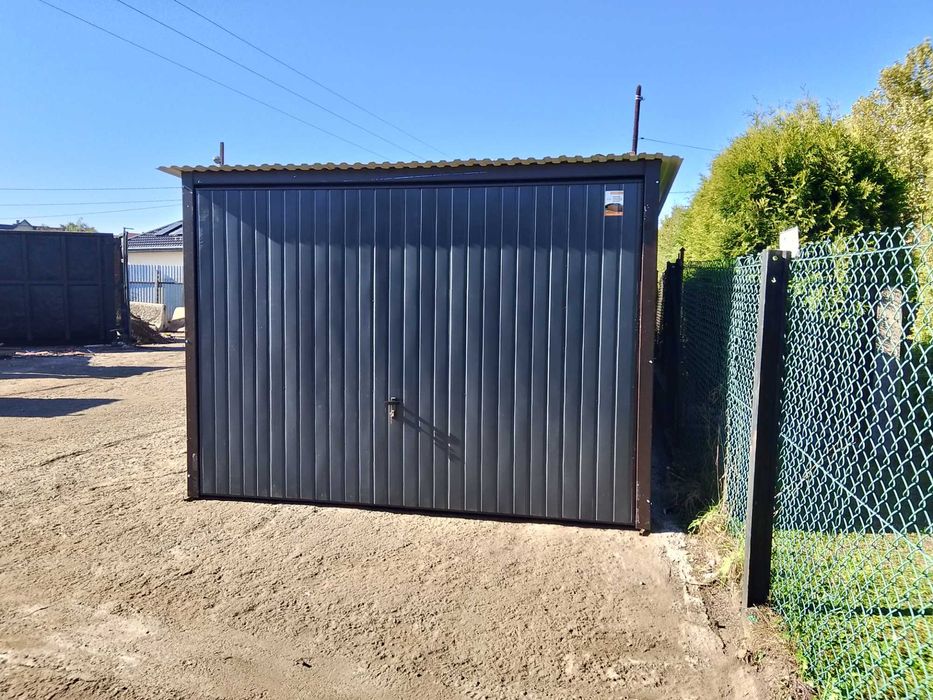 Garaż Blaszany Blaszak 3x5 Grafit