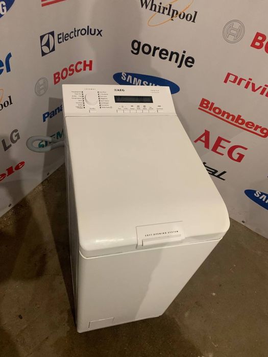 Пральна стиральная машина вузька / вертикальна пралка AEG L70260TL 6кг