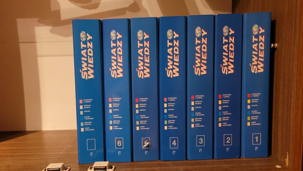 Świat wiedzy 7 tomów