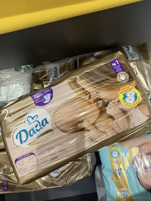 Pampersy dada 2 -8 paczek