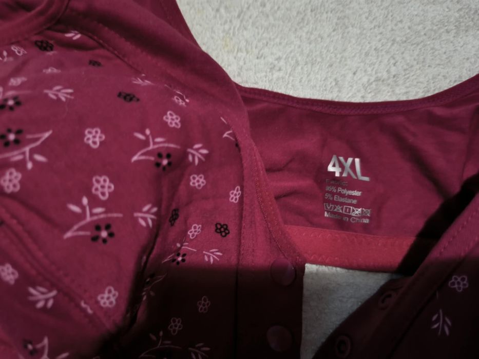 Soutien vermelho 4XL, EU 100G, 105E, 105F, 110C, 110D, tamanho 52