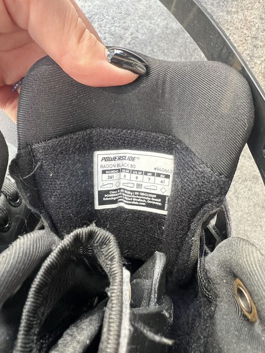 Rolki Powerslide Radon Black 80