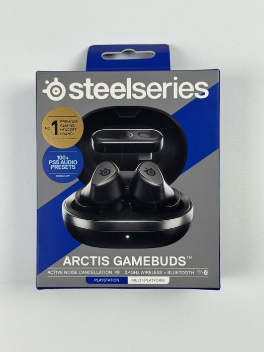 Бездротові навушники SteelSeries Arctis GameBuds for PlayStation Black