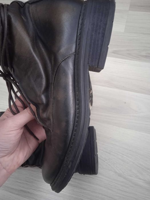 Ботінки жіночі шкіряні CLARKS розмір 41