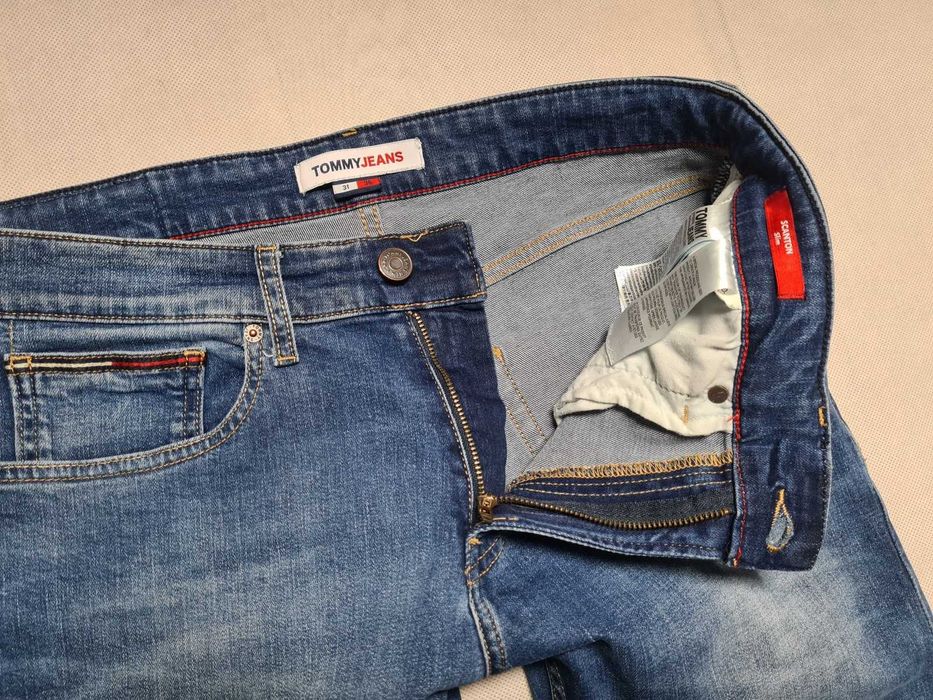 TOMMY HILFIGER - SCANTON Slim W31L36 (32X30) pas 86 cm IDEAŁ ^