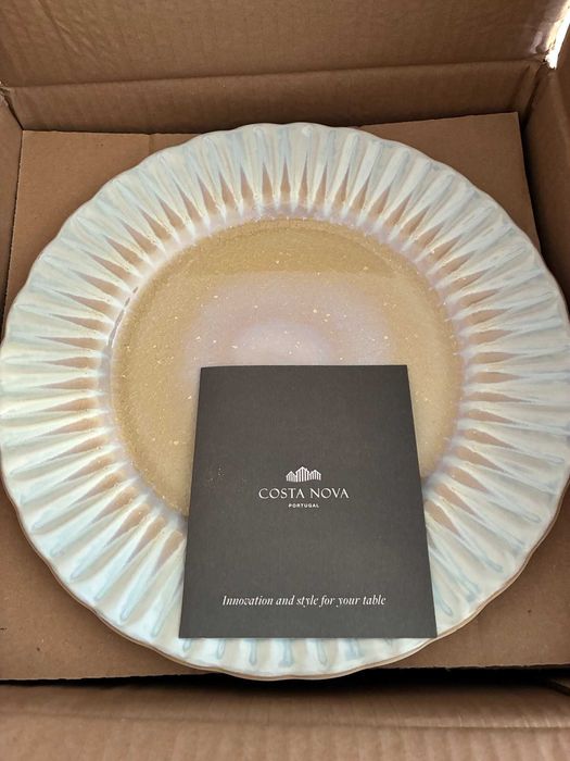 Costa Nova - Pratos Jantar Cristal (12)