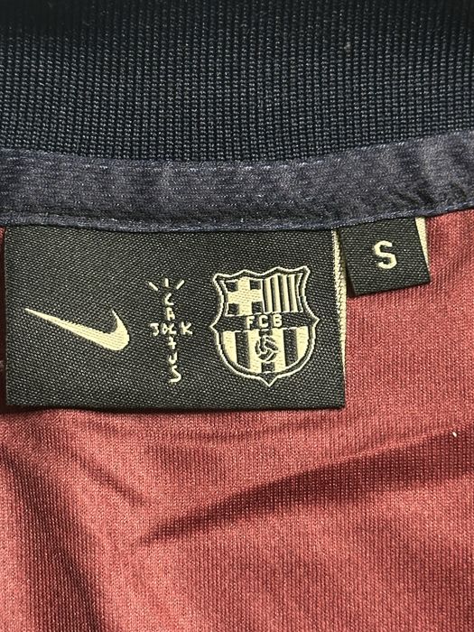 Футболка Nike Барселона Travis Scott | Джерсі найк Барса | Майка Barca