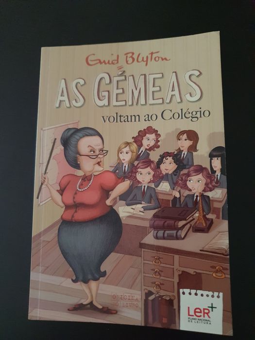 Livro: As gémea voltam ao a colégio