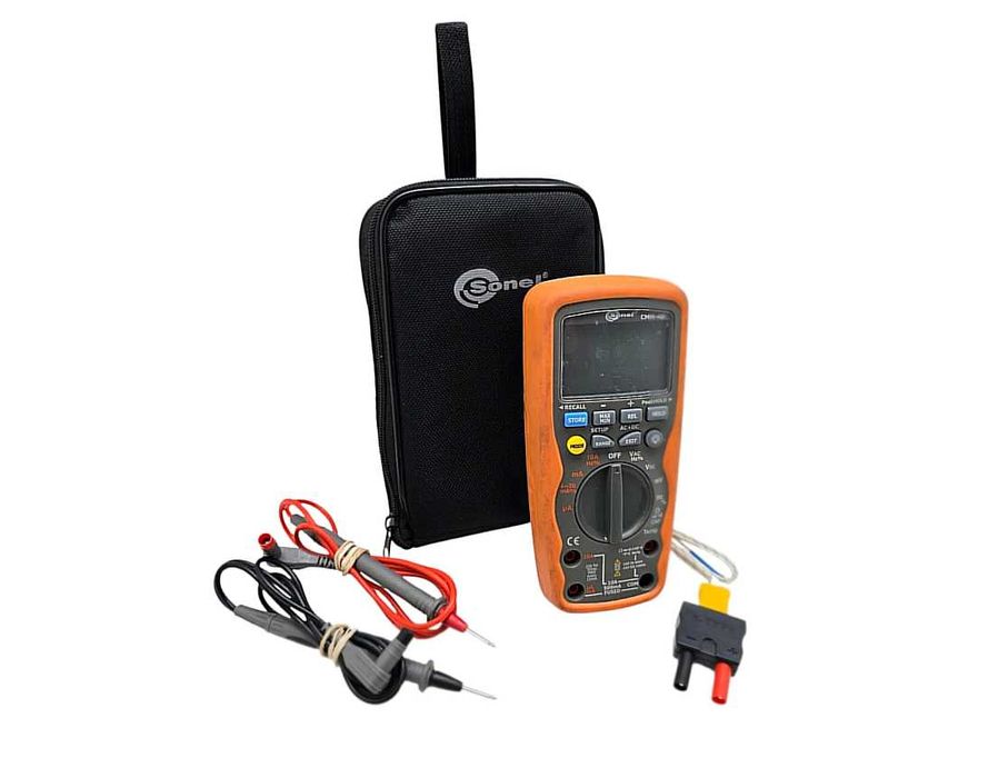 Multimetr Sonel CMM-40 wielofunkcyjny przemysłowy cyfrowy - zestaw