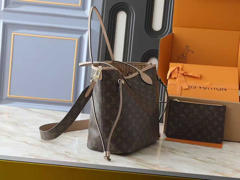 Torebka LV Neverfull MM klasyczny monogram