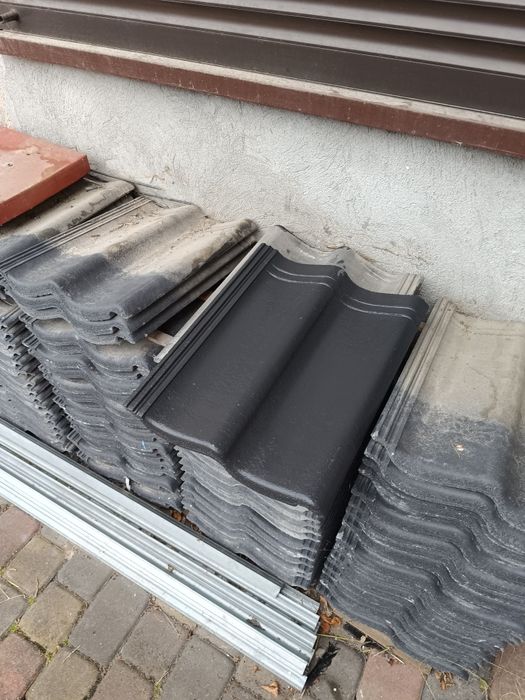 Betonowe dachówki 270szt. Eternit Heidelberger Profil-S