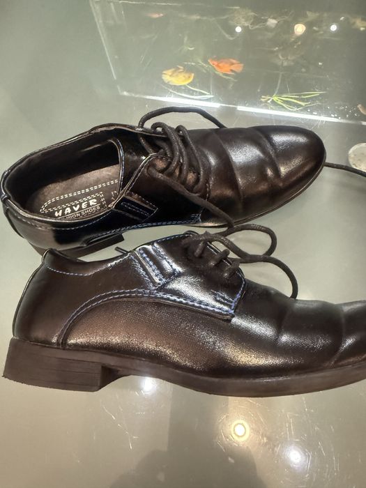 Buty chlopiece do garnituru , wizytowe, lakierowane , komunii rozm 36