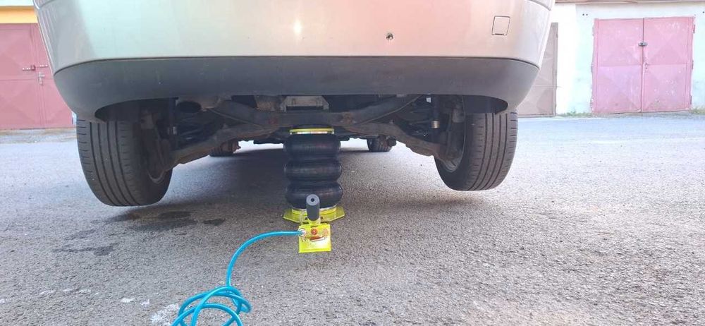 NOWY Podnośnik Pneumatyczny Bałwanek 3.5T Samochodowy 15-40cm