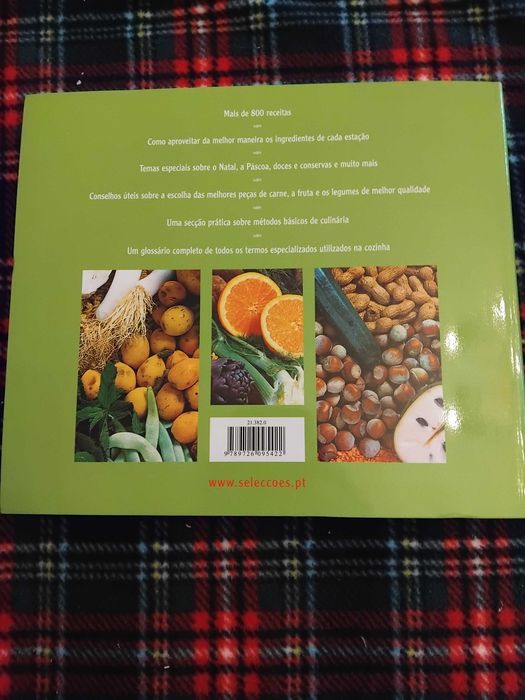 1 Livro de Gastronomia Internacional: DOZE MESES DE COZINHA