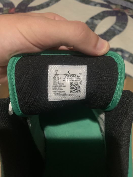 Air Jordan Low Lucky Green *42.5