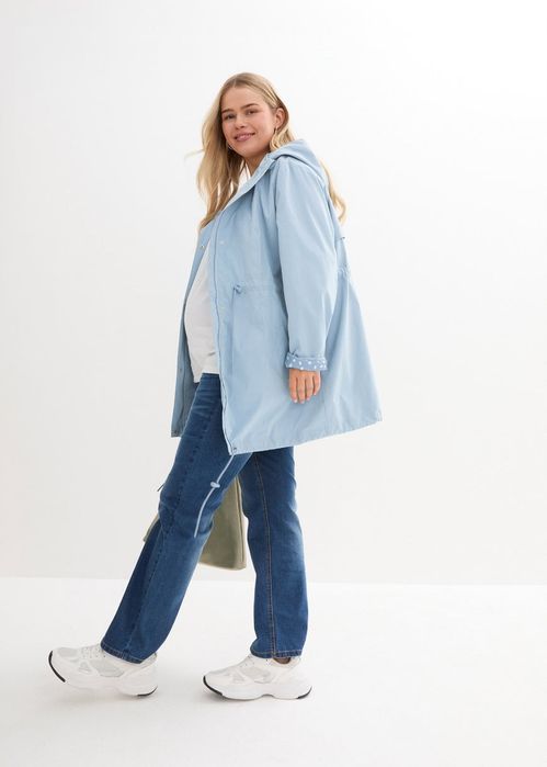 B.P.C parka ciążowa przejściowa niebieska 44.