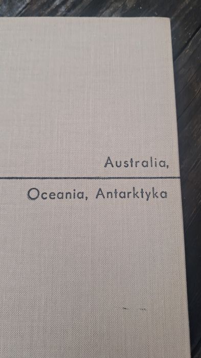 Australia Oceania Antarktyka książka