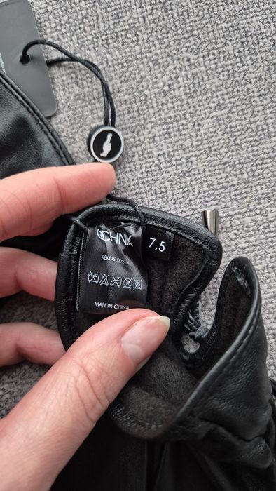 Rękawiczki damskie Ochnik 7,5 nowe