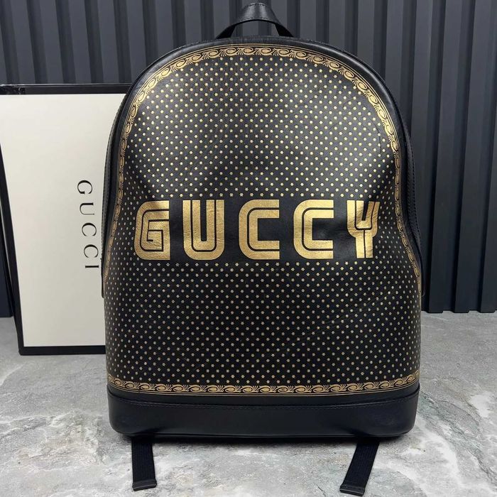 Gucci Sega Falacer Backpack чоловічий рюкзак шкіра оригінал