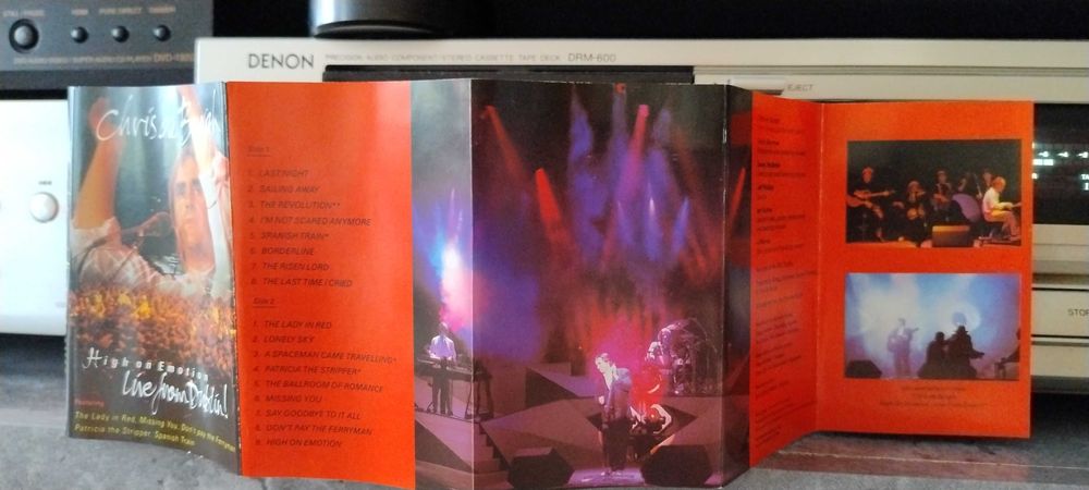 Kaseta Chris de Burgh - Live From Dublin / Chromium Dioxide